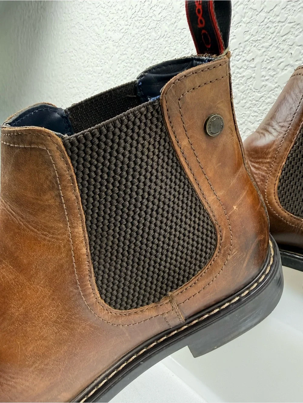 Base London Seymour Brown Leather Chelsea Boots | Men's EU 43 / US 10